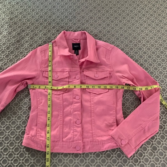 Girl’s Pink Denim GAP Jacket Size 12-XL EUC - Picture 4 of 7